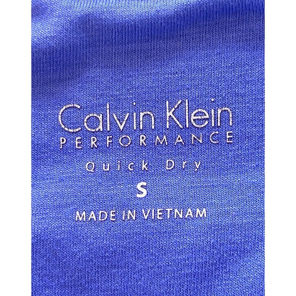 Calvin Klein Performance Quick Dry Womens‎ Small Work Out Exercise Bra Purple - Picture 6 of 7